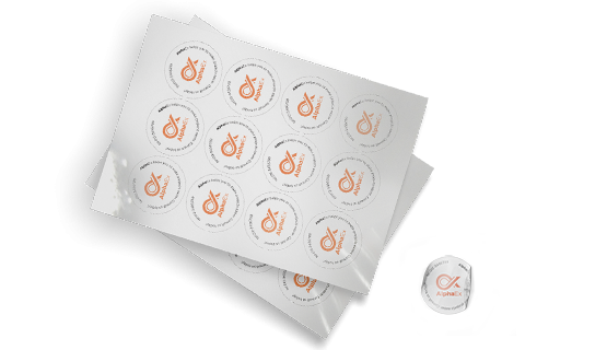 custom printing services for Clear Sticker Sheets