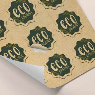 Kraft Paper Sticker