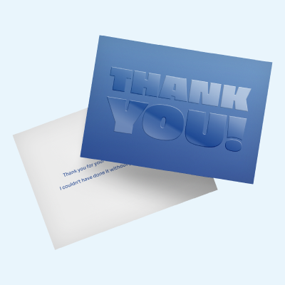 Spot Varnish Greeting Cards