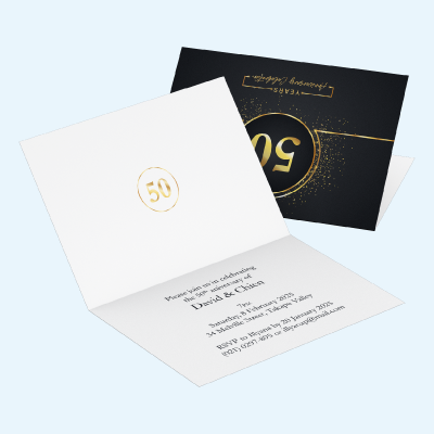 Folded Invitation Cards