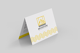 Folded Business Cards Image