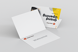 Folded Greeting Cards Image