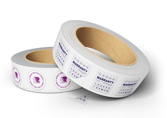 custom printing services for Security Sticker Roll