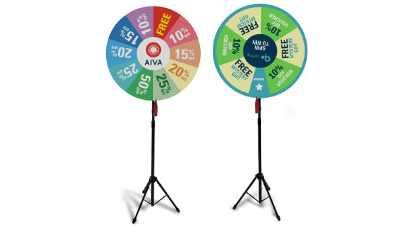 custom printing services for Wheel Of Fortune Stand